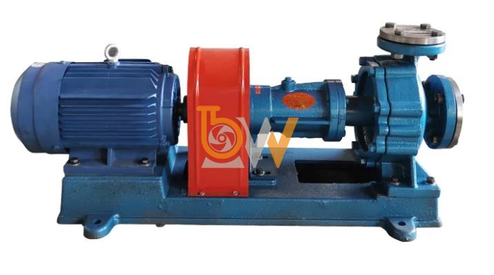 Bơm dầu nóng trục ngang RY32-32-160 công suất 1.5 kW, cột áp 28 m, lưu lượng 6 m3/h, tốc độ 2.900 vòng/phút