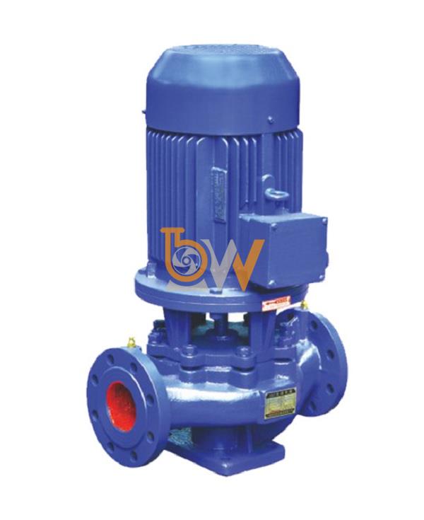 Máy bơm ly tâm trục đứng, bơm đường ống, bơm ly tâm ISG80-250, IRG80-250 22kw
